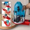 Upgraded Woodworking Router Rounder & Groove Trimmer Bracket for Engraver