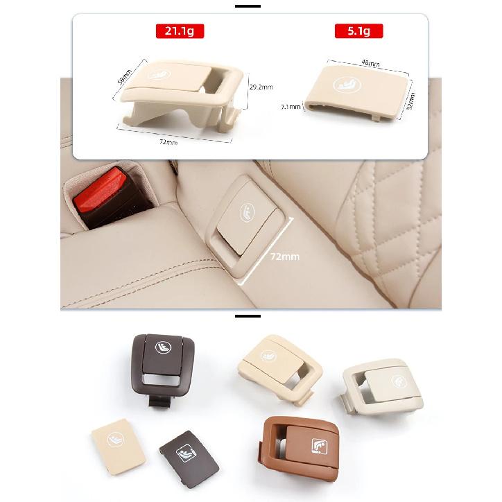 Rear Child Seat Safety ISOFIX Cover Restraint Car Hook Buckle Seat Cover Plate For BMW 5 Series G30 52207451018