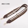 140cm Canvas Striped Bag Straps Crossbody Shoulder Bag Strap Adjustable Replacement Handbag Belts Band Accessories Gold Buckle