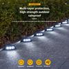 Solar Powered Step Lights Outdoor Garden Staircase Patio Walkway LED Decorative Lights Waterproof for Home Steps Outdoor Light