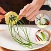 Zelená cibule Snadný kráječ Škrabka Květ švestky Řez Zelená cibule Drátkování Superjemná zeleninová škrabka Kuchyňské doplňky