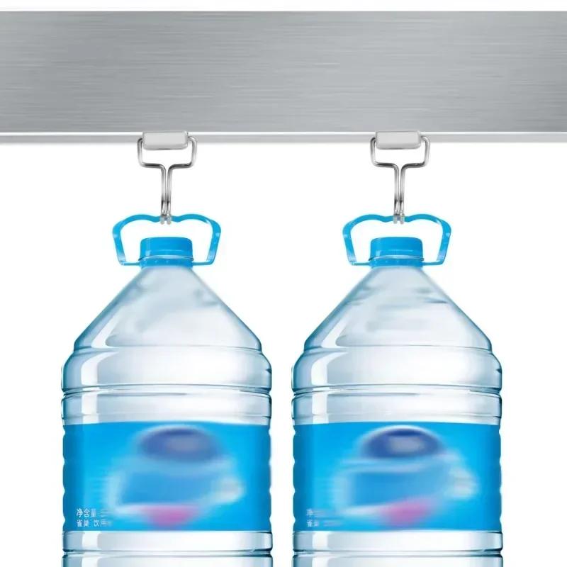 30/1PCS Square Magnetic Hook Load Bearing Wall-mounted Hangers Home Kitchen Bathroom Storage Strong Magnet Hooks Keys Holder