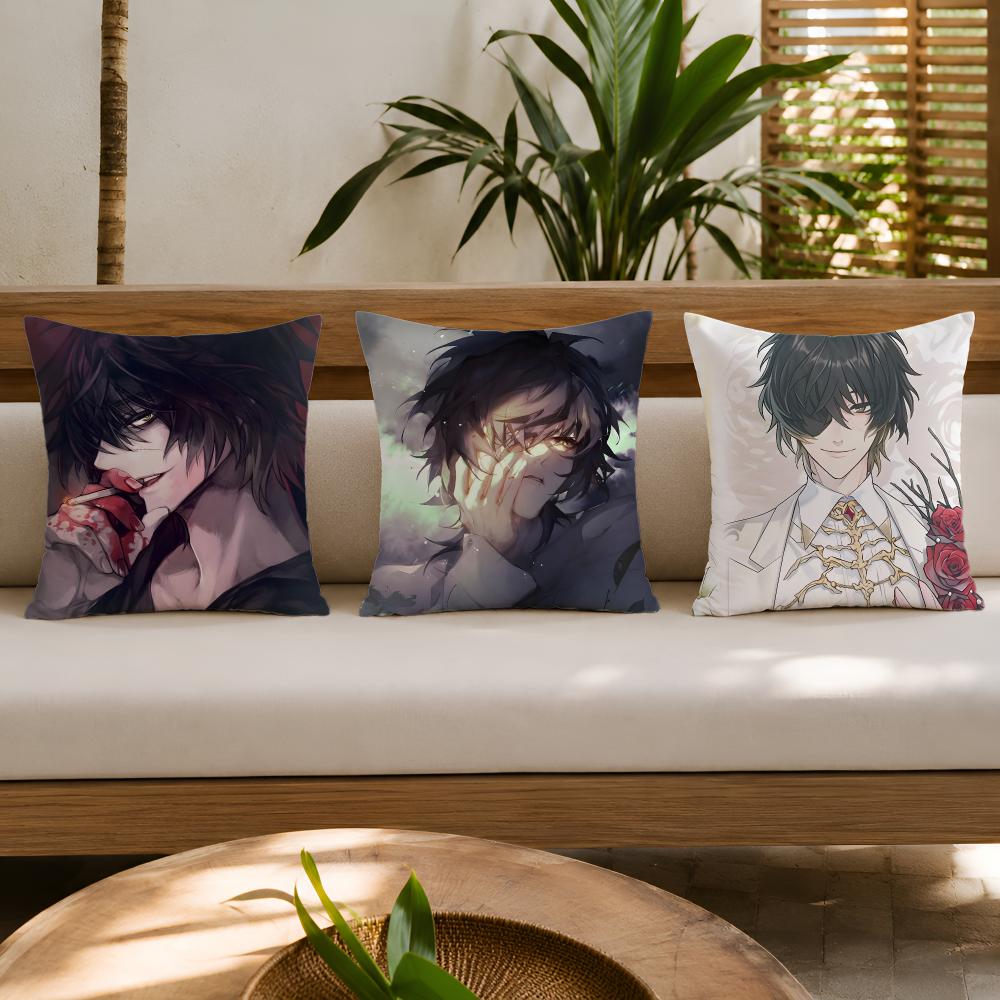 Towa Sslow Damage Cushion Cover Wrinkleresistant Short Plush Cushion Covers Breathable Machinewashable