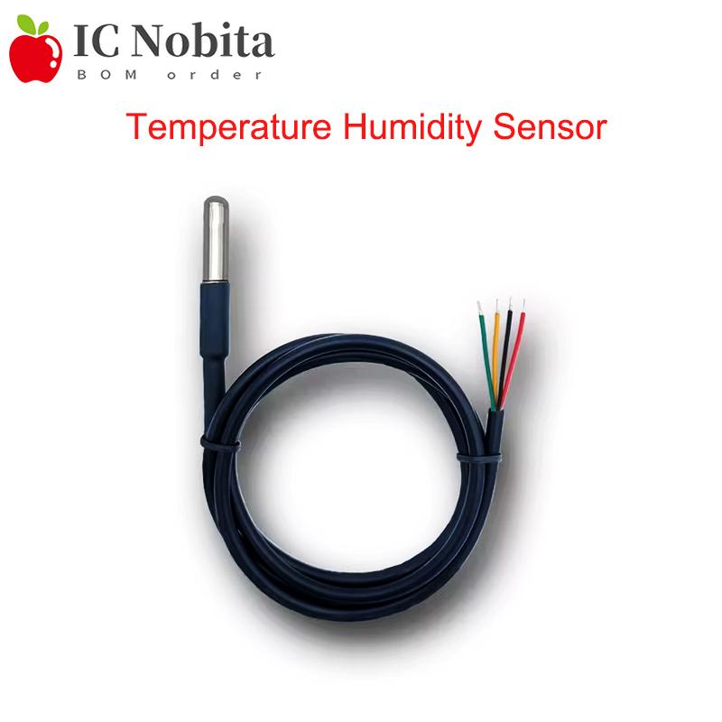1 Stück SHT40 SHT30 SHT20 SHTC3 SHT45 SHT35 SHT31 Digitaler Temperatur- und Feuchtigkeitssensor Edelstahl-I2C-Sonde mit IIC-Schnittstelle