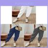 Cotton Casual Pants For Women With Pockets And Elastic Waist For Spring 2023