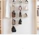 6/8 Pockets Clear Hanging Handbag Organizer, Multi-Shelf Tote Bag Storage Rack with Swivel Hook for Wardrobe Closet
