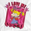 Rugrats Womens/Ladies I Love Me Myself And I Angelica Valentine's Day T-Shirt