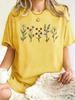 All Kinds Of Beautiful Flowers Printed TShirt Unisex Loose T Shirts Summer Fashion Harajuku Kawaii Tshirt Unisexs Y2K Clothing