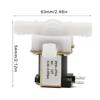 220V/12V/24V Normally Closed Solenoid Valves Water Inlet Flows Switches 12mm Water Dispenser Water Valves Enduring