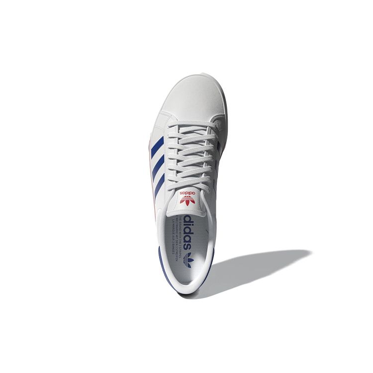 adidas Abaca White Royal Blue Scarlet Unisex Sneakers Footwear-White GY7135