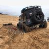 RC 1:10 Roof Luggage Rack LED Light Bar for D90 SCX10 Axial (Black)