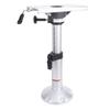 Boat Seat Pedestal with Slide Aluminium Alloy 17 24in Adjustable Height Boat Chair Base for Yacht Ship Floating Dock