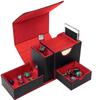 Portable Foldable Dice Roller Tower PU Leather Convenient Dice Tray Special Design Dice Tower for RPG Table Top Gaming