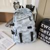 Schoolbag1011 New middle school students, junior high school students, high school students, schoolbags, boys, large-capacity spine backpacks, women's