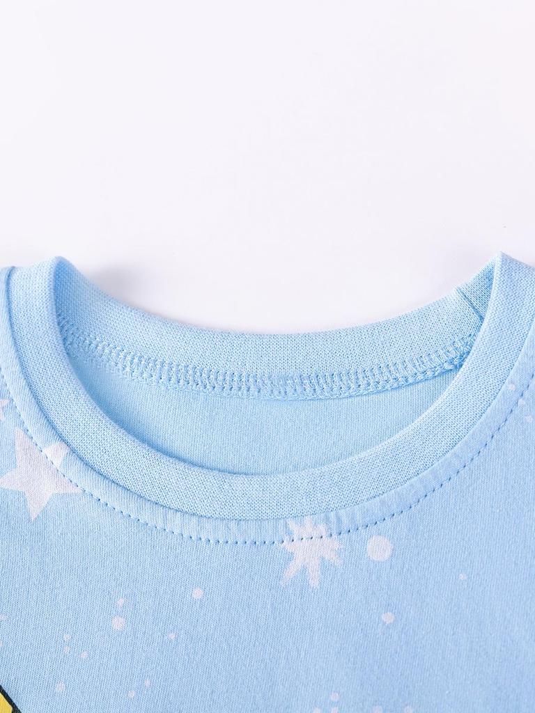 Little Maven Summer Cartoon Dress for Girls