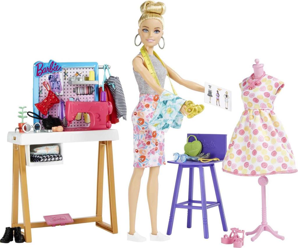 [Amazon.co.jp Exclusive] Barbie Work with Barbie! Fashion Designer Set (Ages 3 and Up) HDY90