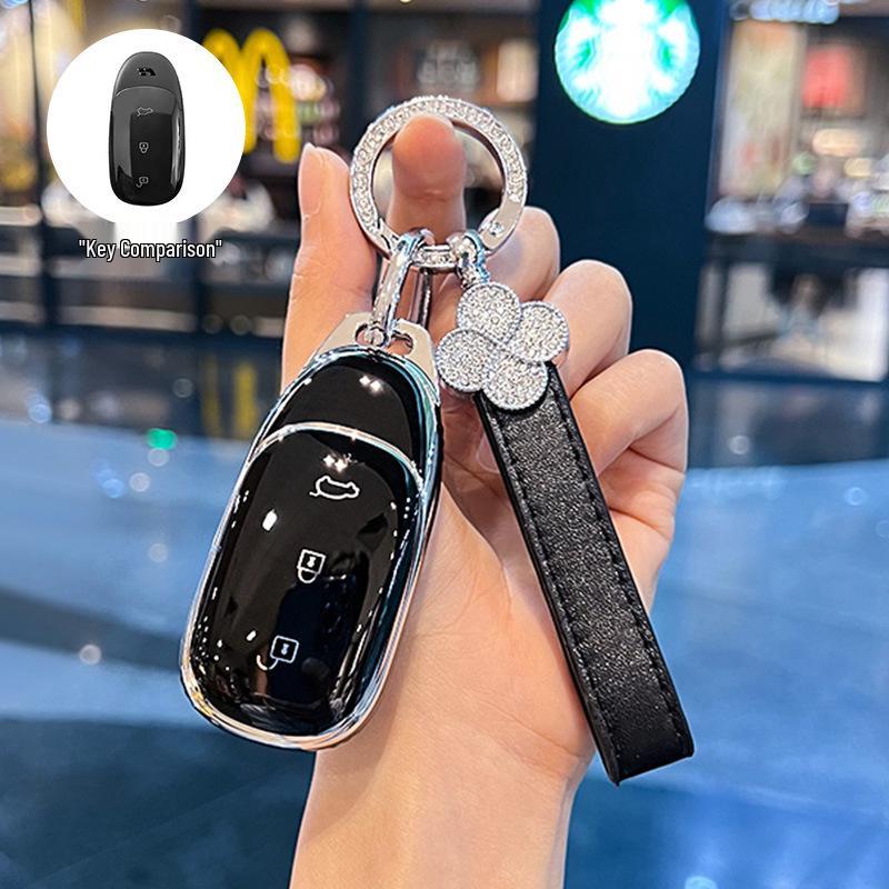 High-End Full-Coverage Car Key Cases & Buckles for 2020-2021 Li Auto ONE Models