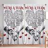 2pcs Confession of Love Print Window Curtains   Shade and Privacy Protection   Suitable for Decorating Various Rooms