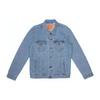 Jachetă de blugi Levis, solidă, cu buzunar, pentru bărbați, albastru 72334-0131