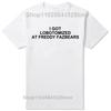 I Got Lobotomized At Freddy Fazbears Funny Meme T-Shirt Personality Letters Printed Tee Graphic Short Sleeve Tops