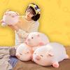 Pig Stuffed Animal Plush Pillow - 15.7'' Kawaii Soft Pig Hugging Pillow, Adorable Cuddle Plush Toy, for Kids, Girlfriend, or Adults