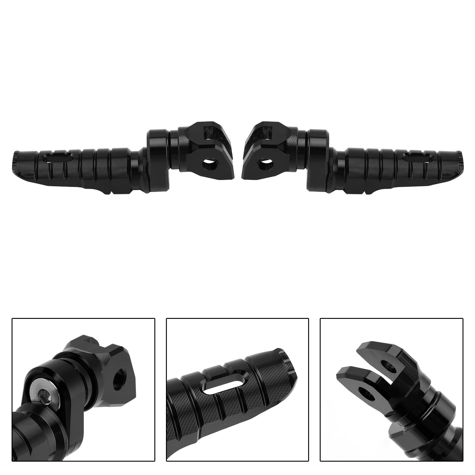 Front Footrests Foot Pegs fit for INDIAN FTR1200 2019-2025 FTR S Black