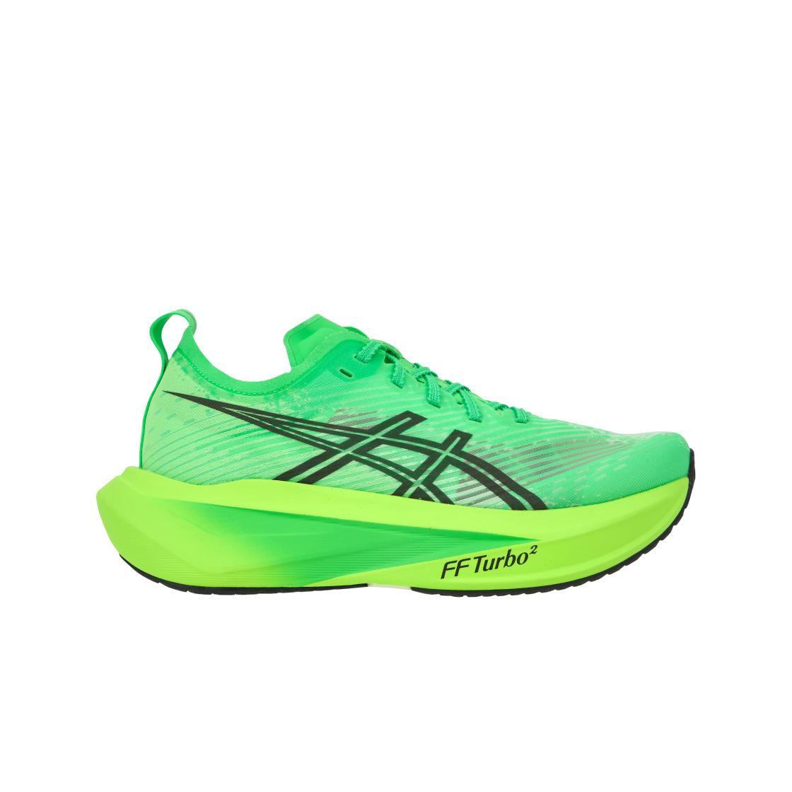 

Кроссовки унисекс ASICS Megablast Vital Green Черные 1013A170-300 43.5