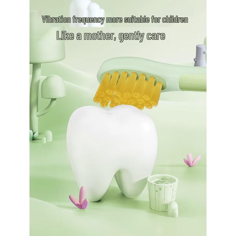 FLYCO Children's Sonic Electric Toothbrush CN plug (adapter included)