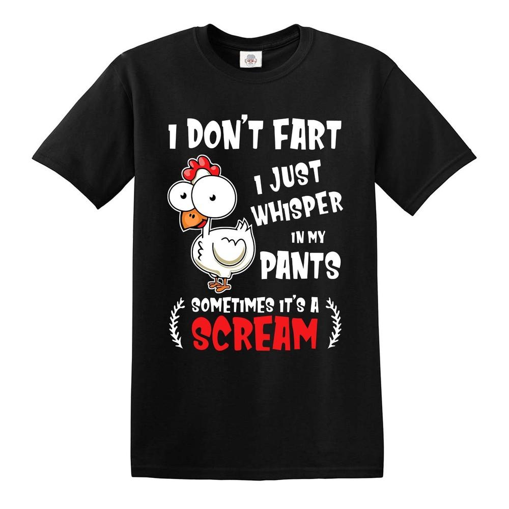 I dont fart i just whisper  mens tshirt funny party gift tshirt tee top 2XL
