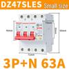 Delixi 220V Miniature Air Switch Circuit Breaker 2P with Leakage Protection, 1P+N, 3P, 4P.