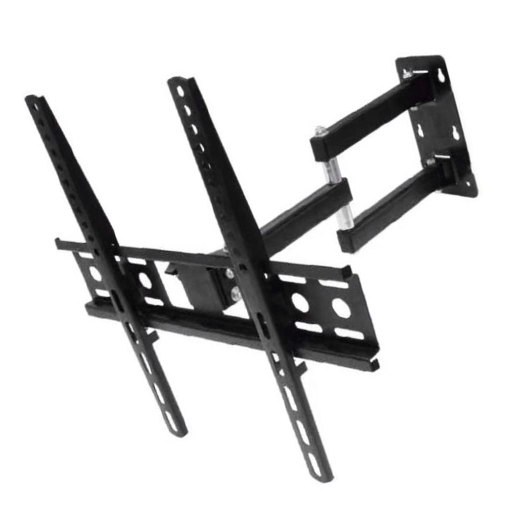 TV Wall Stand Iron Rotatable Telescopic Space Saving Strong Bearing Wall Mount Television Bracket