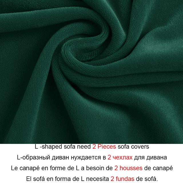 Embossed Velvet Sofa Covers Stretch High High-grade Sofa Cover For Living Room Couch Covers Corner Sofas Slipcover For Home Use Hotel