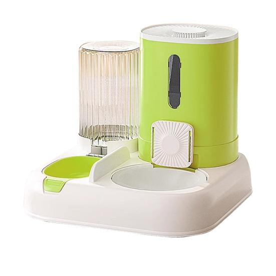 Automatic Pet Feeder 2-in-1 Pet Food Feeder And Water Dispenser Large Capacity Cat Feeding Station for Small Medium Cats Dogs
