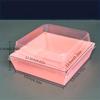 10pcs Transparent Baking Sandwich Packaging Boxes, Dessert Cake Boxes, Snow Skin Mooncake Layered Food Takeout Containers