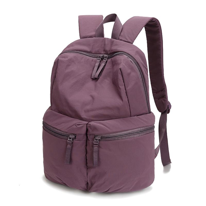 2025 Women's Lightweight Nylon College Backpack - Large Capacity, Casual Double Shoulder Bookbag