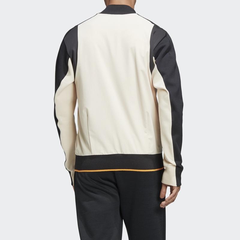 Adidas Long Sleeve Sports Block Fitted Jacket Men Tops Light-Linen EA0371