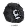 Pin On Lapel Microphones Windshield Cover for Lark 150 Interview Microphone Outdoor Shooting Mic Furry Windshield
