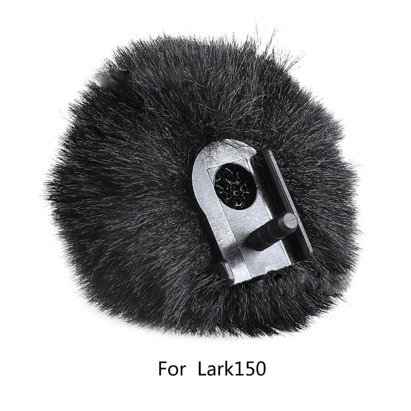 Pin on Lapel Microphones Windshield Cover for Lark 150 Interview Microphone Outdoor Shooting Mic Furry Windshield