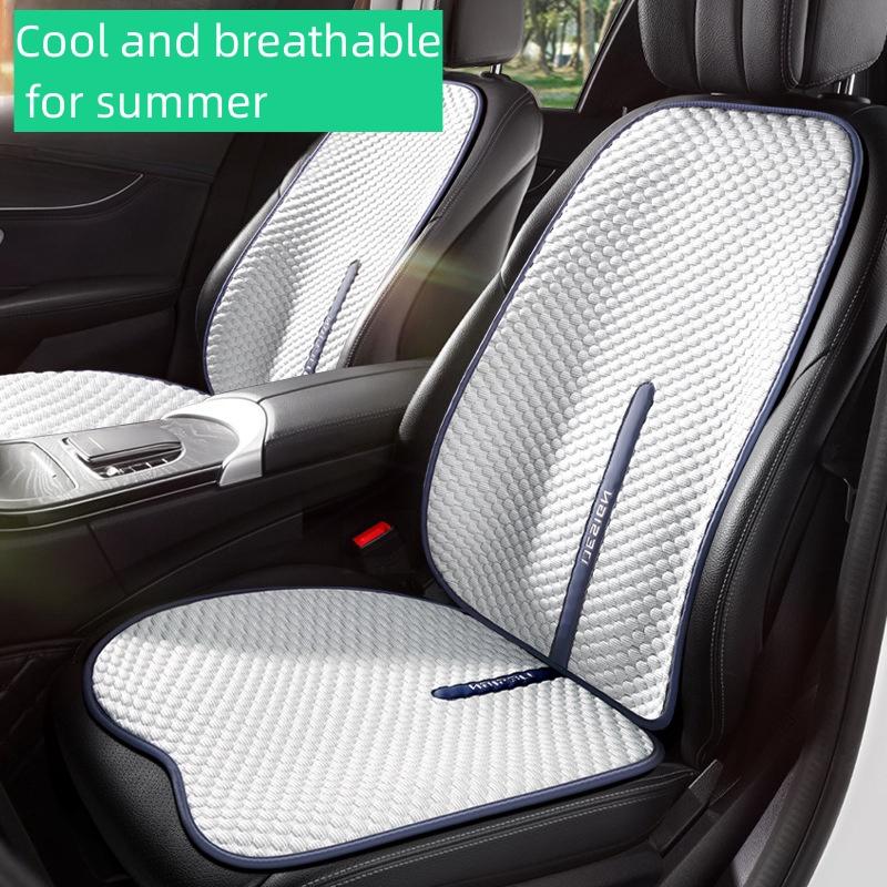 Auto Kissen für heißes Wetter Sommer Kühlkissen Universal Einfach Eis Seide Sitzkissen Autositzkissen Atmungsaktive Sitzbezug
