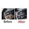 Cover Trim Console L&R Air Outlet Vent Cover Trim 11-2017 Fit For BMW 5 Series
