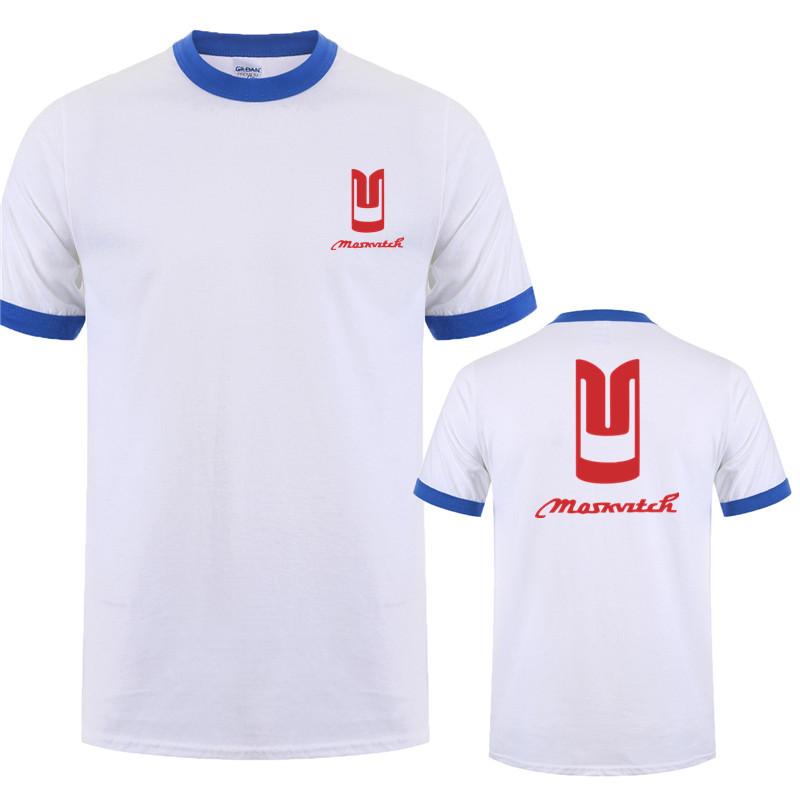 Moskvich T Shirt Summer Unisex Short Sleeve Cotton Tshirts Unisex Tops Tee Lh491
