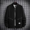 Ανδρικό Μπουφάν Μεγάλο Μέγεθος 7XL 8XL 9XL Μπουφάν Bomber Μπουφάν με Φερμουάρ Ανδρικό Φθινοπωρινό Χειμερινό Εξωτερικό Ρούχο