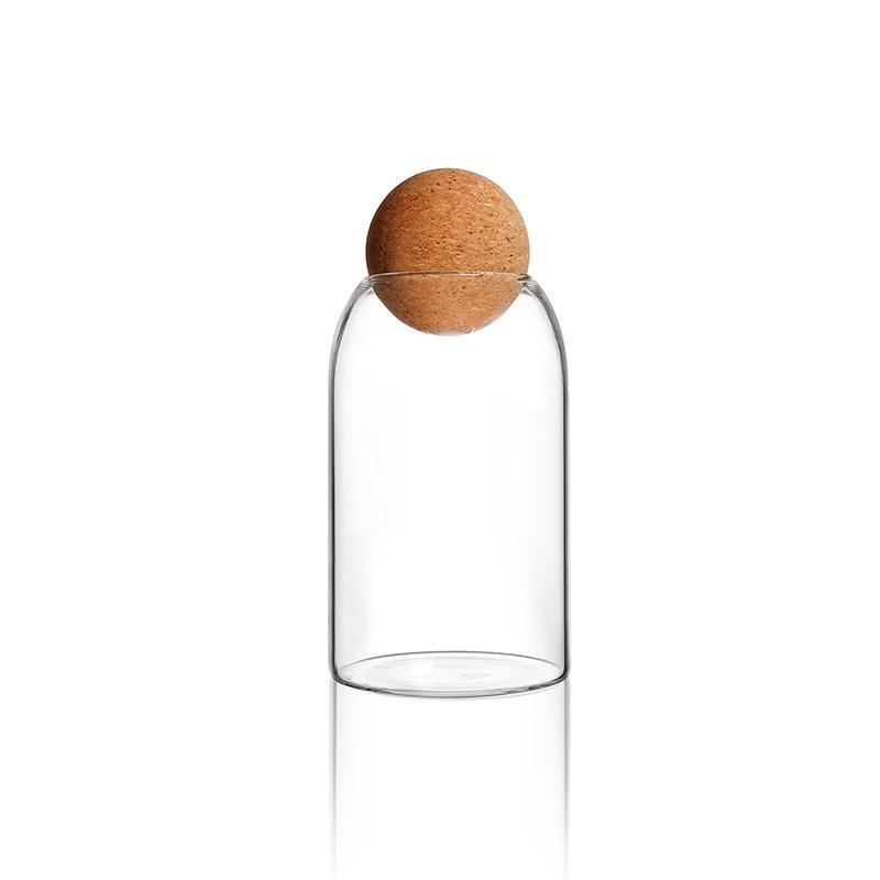 Cork Ball Plug Storage Tank, Glass Sealed Tank, Storage Tank, Grain Storage Tank, Cork Plug Tea Jar