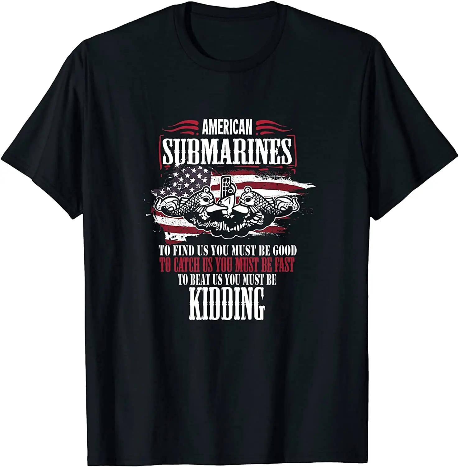 US Military Submarine Gift For A Veteran Submariner T-Shirt Premium Cotton Short Sleeve O-Neck Mens T Shirt New S-3XL S разноцветный