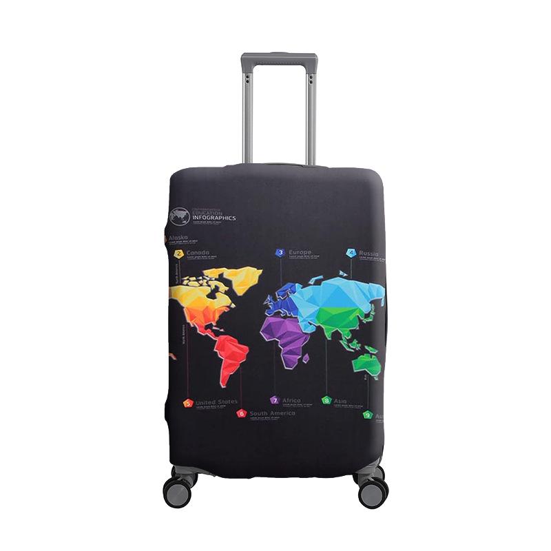 Deluxe Leather Luggage Protector - Thickened Suitcase Cover for Travel