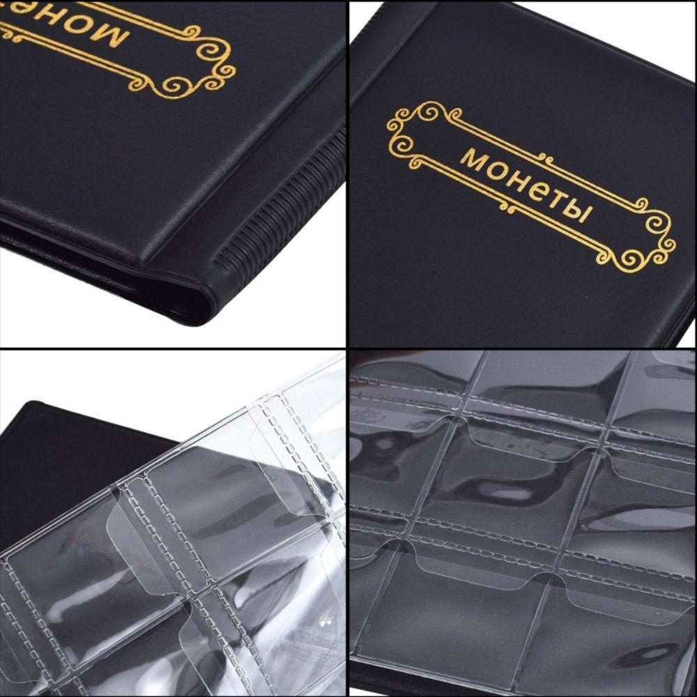 Large Capacity Coin Collection Album Loose-leaf Album Holder Durable Coin Album  Home Decoration