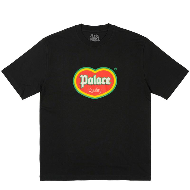 Palace Palace Quality T-Shirt Black Unisex Tops P26TS174