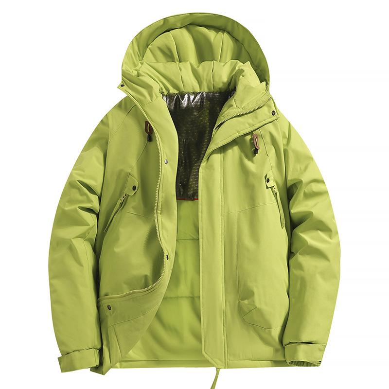 New Jacket Outdoor Heavy Cotton Coat Padded Hooded Mountain Cotton-padded Jacket Tooling.