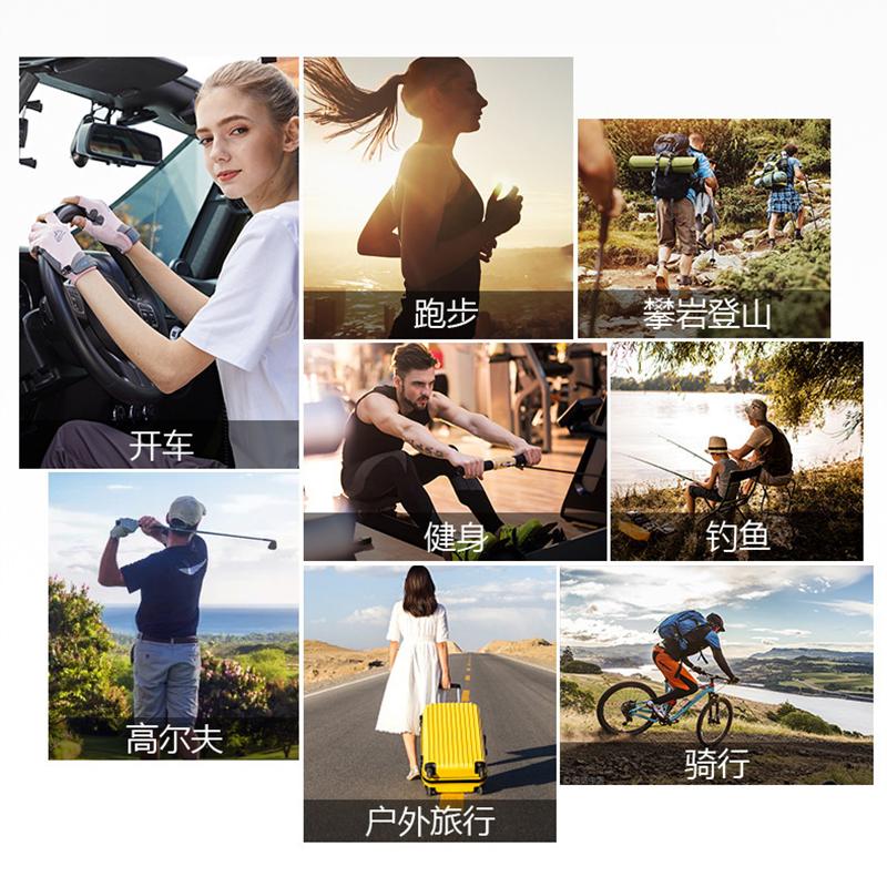 Summer Sun Protection Gloves Men Women Ice Silk Non-Slip Half Finger Fitness Fishing Cycling Outdoor Sports Gloves less