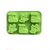 6 Christmas Socks Silicone Cake Mold Christmas Silicone Chocolate Mold DIY Cake Silicone Baking